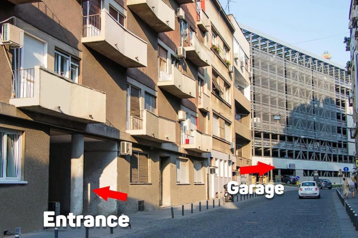 Zen City Center Apartment & Garage Nearby Belgrad Exterior foto